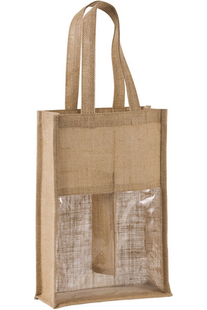 Jute-Flaschenbeutel