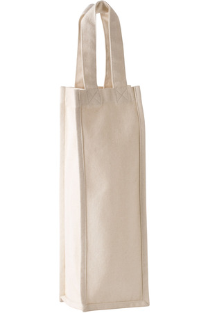 Flaschenbeutel. Baumwollcanvas