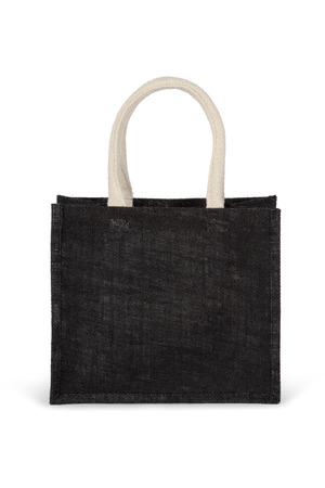 Jutetasche im Cabas-Stil Mittel