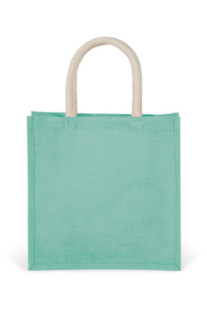 Jutetasche im Cabas-Stil Groß