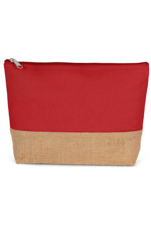 Baumwolltuch-Jute-Täschchen