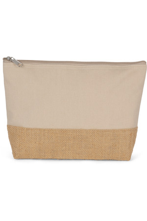 Baumwolltuch-Jute-Täschchen