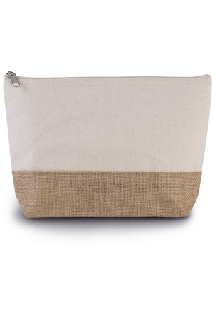 Baumwolltuch-Jute-Täschchen