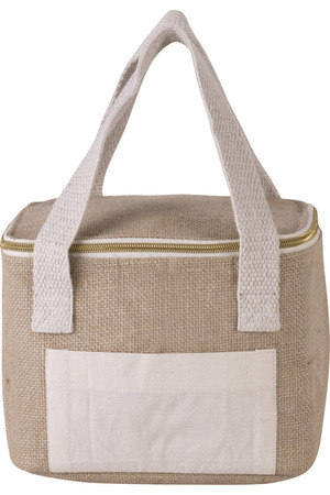 Kleine Kühltasche aus Jute