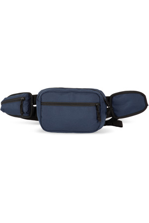 Recycelte große Gürteltasche mit Seitenfach