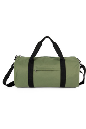 Recycelte Schlauchtasche mit Frontfach