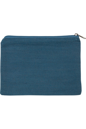 Kleine Tasche aus Jute-Baumwollmischgewebe