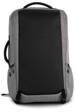 Diebstahlschutz-Rucksack aus Polyester.