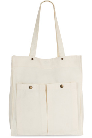 Handtasche mit doppelter Fronttasche