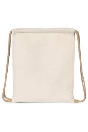 Kleiner recycelter Rucksack mit Kordelzugverschluss – Kindermode