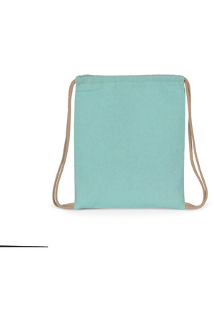 Kleiner recycelter Rucksack mit Kordelzugverschluss – Kindermode