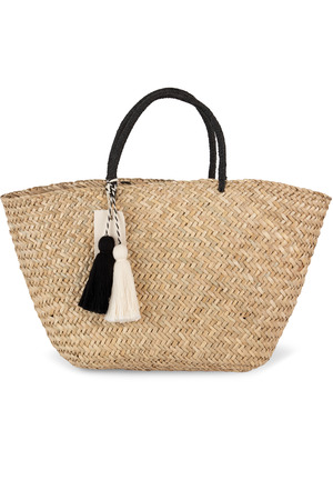 Einkaufskorb aus stroh