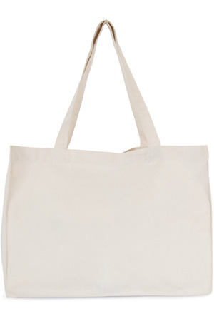 Große Shopping-Tasche aus Baumwoll-Canvas.