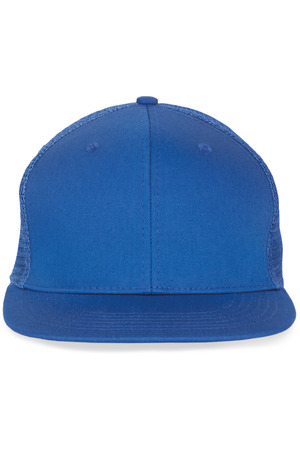 Trucker-Cap - 6-Panels-Kappe, Flachschirm