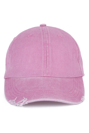 Zerrissene gewaschene Kappe