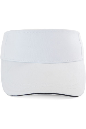 Sportliches Visier aus Baumwolle