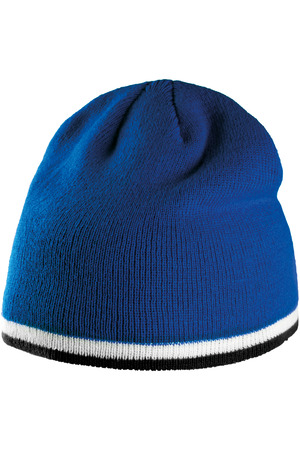 Beanie Mütze mit Kontrastrand