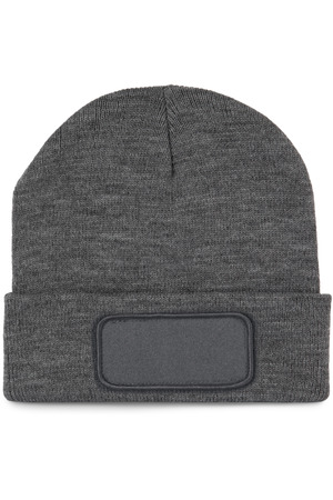 Recycelte Mütze mit Patch