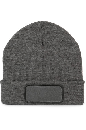 Recycelte Mütze mit Patch und Thinsulate-Futter