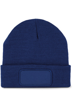 Recycelte Mütze mit Patch und Thinsulate-Futter
