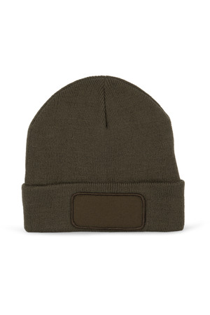 Mütze mit Patch und Thinsulate-Futter