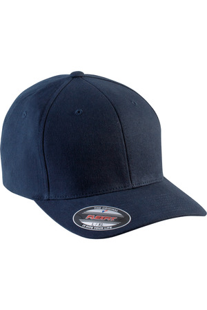 6-Panel Flexfit  Schirmmütze - Gebürstete Baumwolle