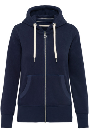 Damen Kapuzensweatshirt mit Reißverschluss