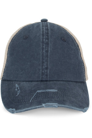 Unisex-Trucker-Cap zerrissener Look