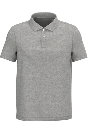 Umweltfreundliches Polohemd aus Pikeetrikot für Herren Heather Deluxe