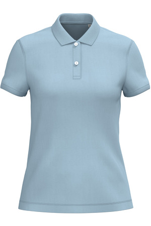 Umweltfreundliches Polohemd aus Pikeetrikot für Damen