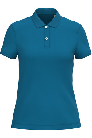 Umweltfreundliches Polohemd aus Pikeetrikot für Damen