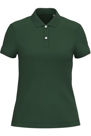 Umweltfreundliches Polohemd aus Pikeetrikot für Damen