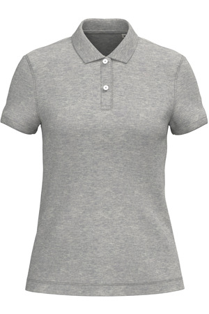 Umweltfreundliches Polohemd aus Pikeetrikot für Damen Heather Deluxe