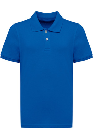 Umweltfreundliches Polohemd aus Pikeetrikot für Kinder