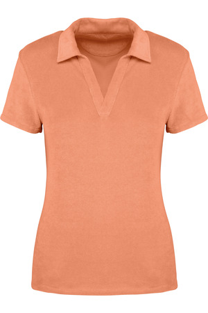 Umweltfreundliches Damen-Polohemd aus Frottee