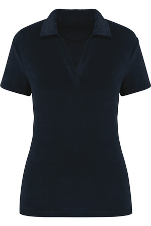 Umweltfreundliches Damen-Polohemd aus Frottee