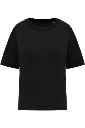 Ausgewaschenes umweltfreundliches Oversize-T-Shirt für Damen