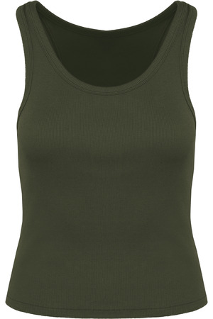 Umweltfreundliches Ripp-Achselhemd für Damen