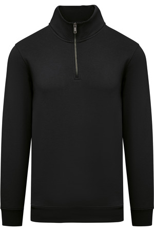 Umweltfreundliches Sweatshirt mit Stehkragen und Reißverschluss für Herren