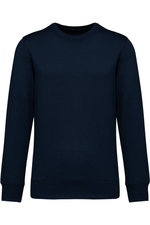 Umweltfreundliches Unisex Sweatshirt mit Rundhalsausschnitt und hängenden Schultern aus French Terry