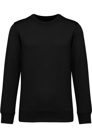 Umweltfreundliches Unisex Sweatshirt mit Rundhalsausschnitt und hängenden Schultern aus French Terry