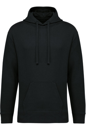 Umweltfreundliches Unisex Kapuzen-Sweatshirt mit hängenden Schultern aus French Terry