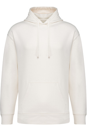Umweltfreundliches Unisex Kapuzen-Sweatshirt mit hängenden Schultern aus French Terry