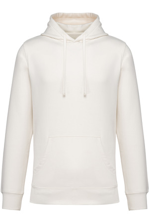 Umweltfreundliches Unisex Kapuzen-Sweatshirt mit hängenden Schultern aus gebürstetem Molton