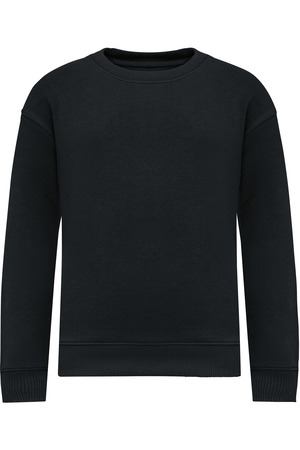 Umweltfreundliches Oversize Sweatshirt mit Rundhalsausschnitt für Kinder
