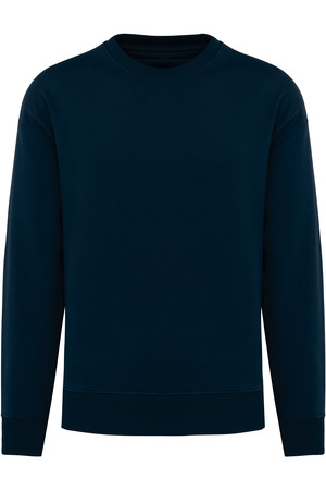 Umweltfreundliches Oversize Unisex-Sweatshirt mit Rundhalsausschnitt