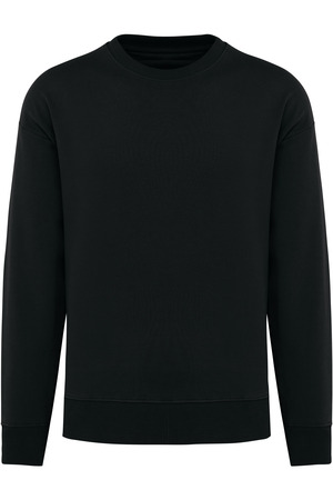 Umweltfreundliches Oversize Unisex-Sweatshirt mit Rundhalsausschnitt