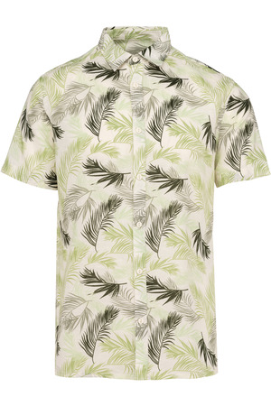 Herrenhemd mit Küstenmotiven