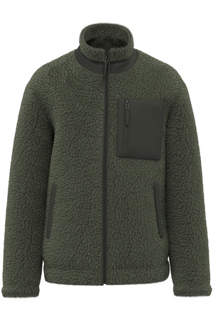 Umweltfreundliche Unisex Sherpajacke