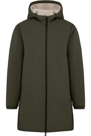 Umweltfreundliche Vollständige wasserdichte und gefütterte Sherpa Unisex-Jacke